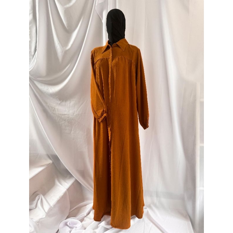 Gamis Savana Colour Ochre