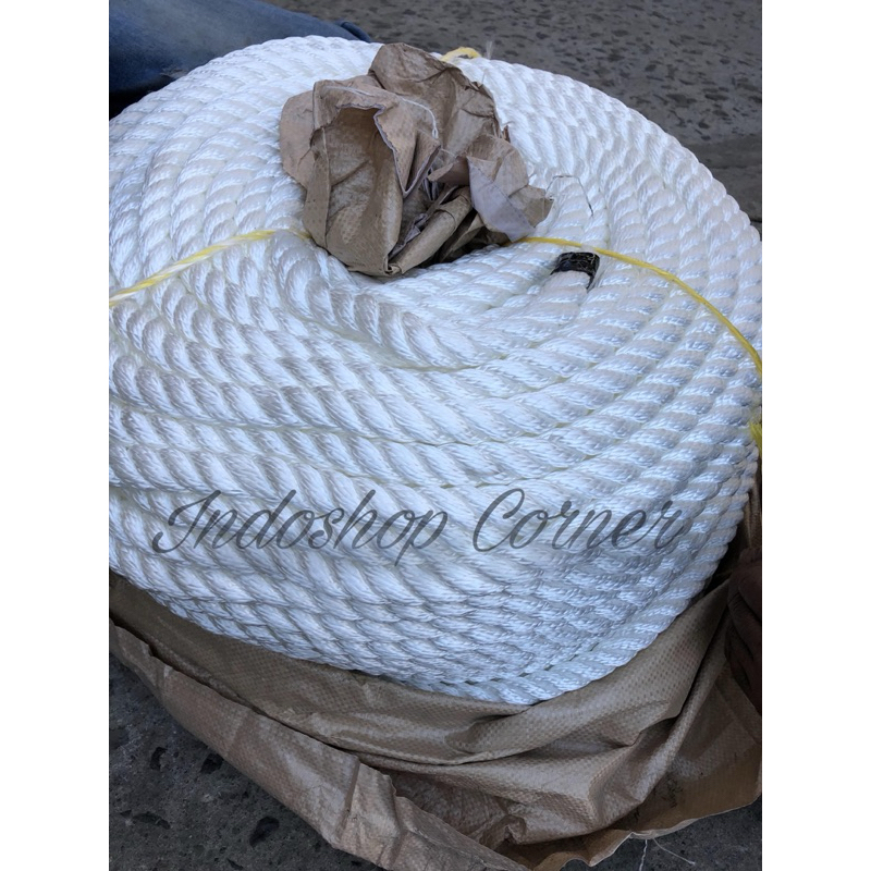 TALI tambang tampar nylon nilon 20 mm