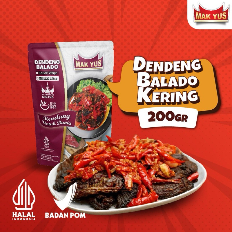 

Dendeng Kering Balado Mak Yus