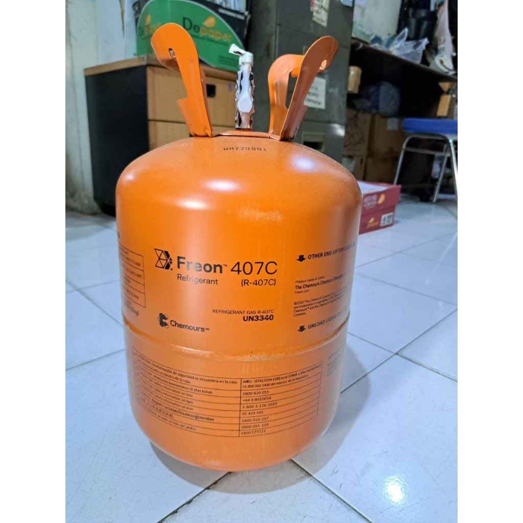 Freon chemours R407 / Freon pendingin 407 / Freon AC chemours R407 (SHANGHAI / USA)