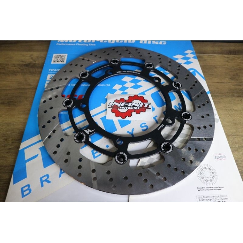 Disk brake FRANDO 320MM Zx25R