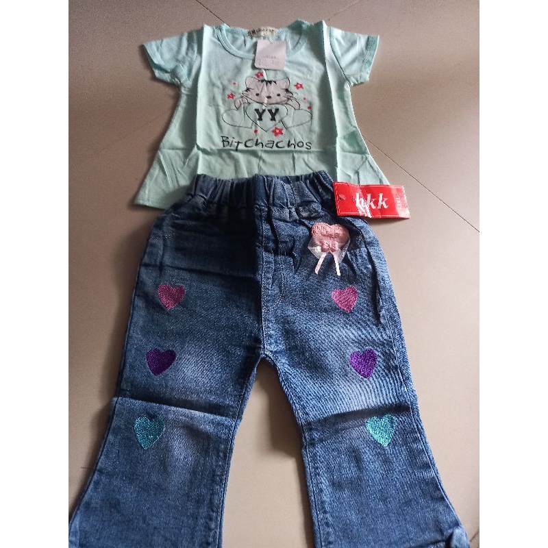 BAJU ANAK PEREMPUAN/SETELAN ANAK 2TH