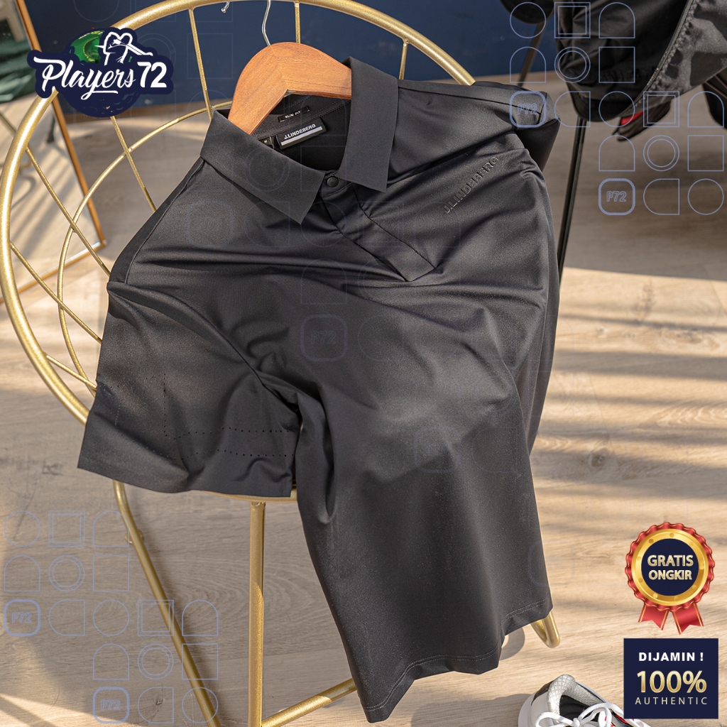 PLAYERS72 J LINDEBERG M WILHELM SHORT SLEEVE GOLF / Baju Olahraga Pria