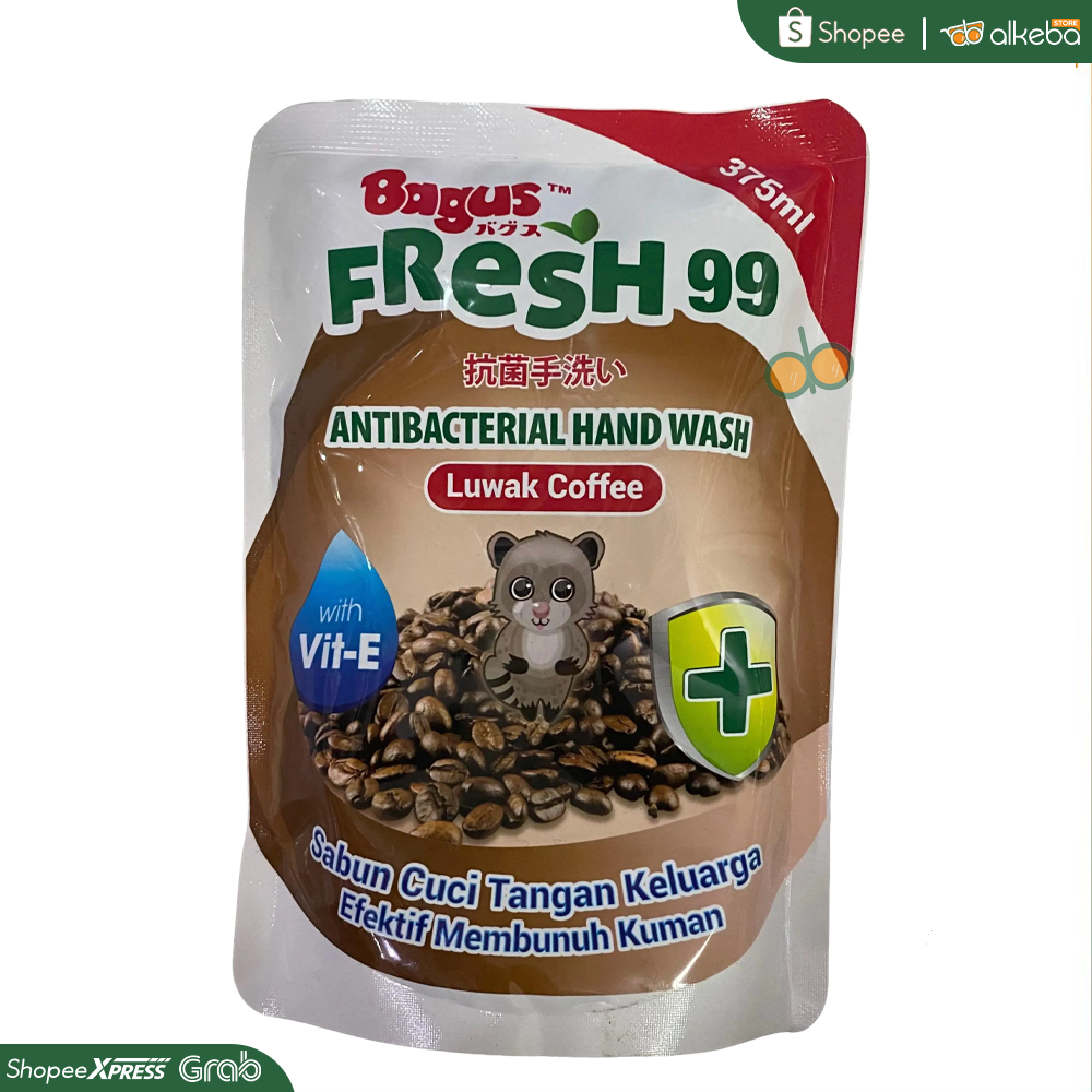 Bagus Hand Wash Refill 375 ml - Hand Soap Refill