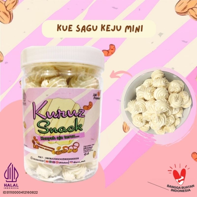 

Kue Sagu Keju Toples 500gr