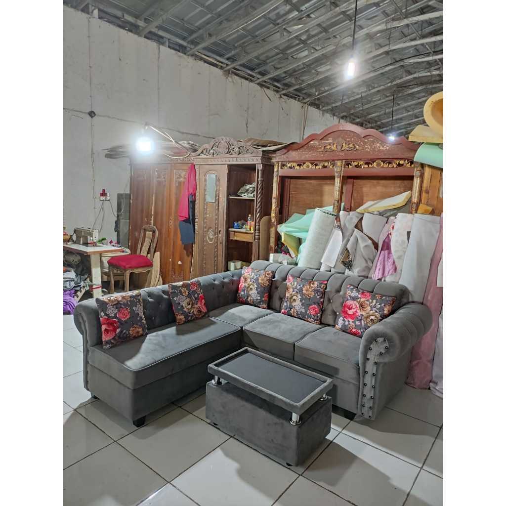 SOFA L PUTUS/SOFA L PUTUS KANCING