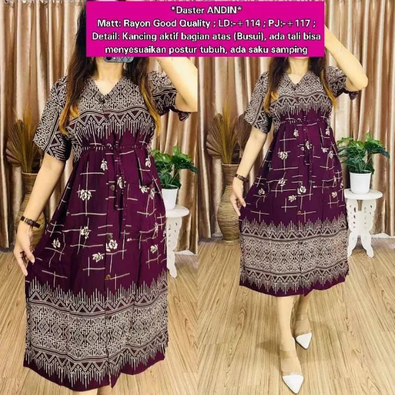 Daster Andin / Daster Andin Motif / Daster Andin Rayon / Daster BUSUI / Daster Rayon Premium / Daste