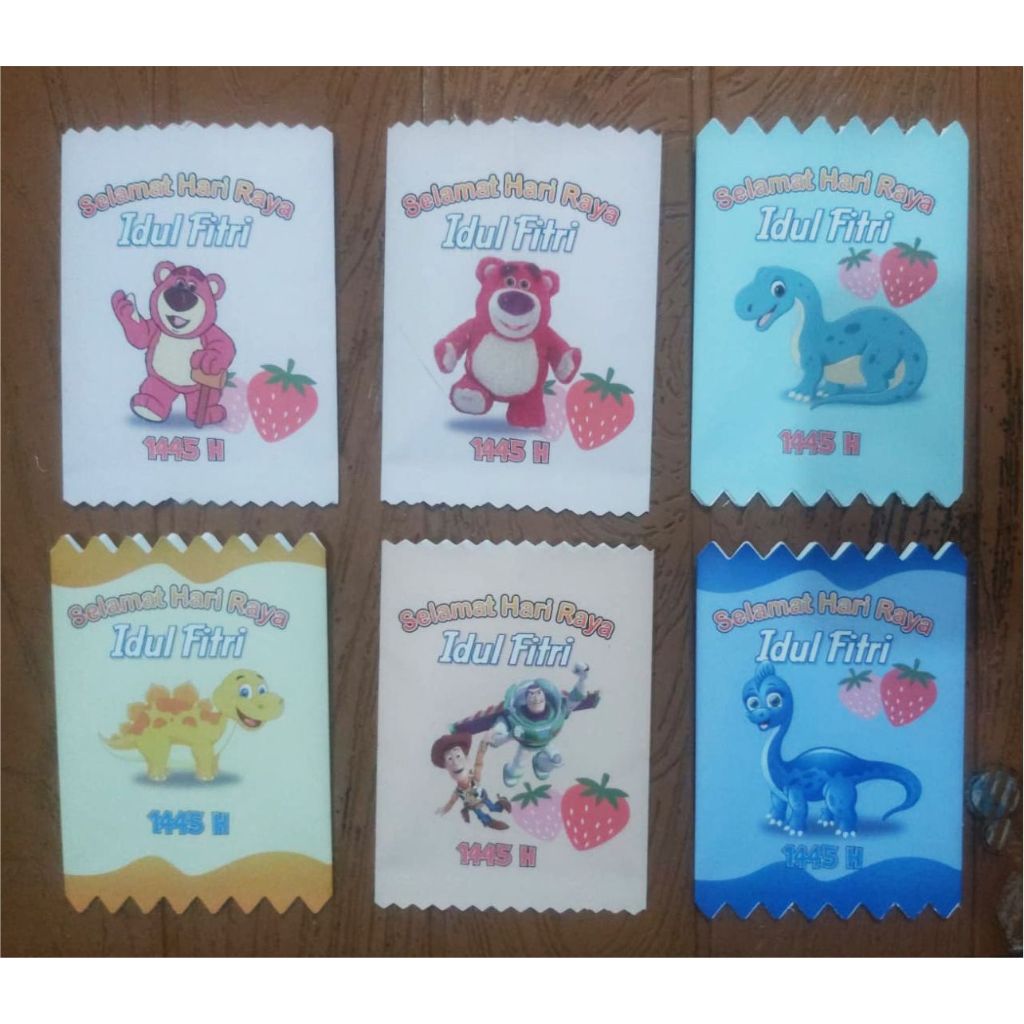 

Amplop Lebaran Unik Bentuk Snack