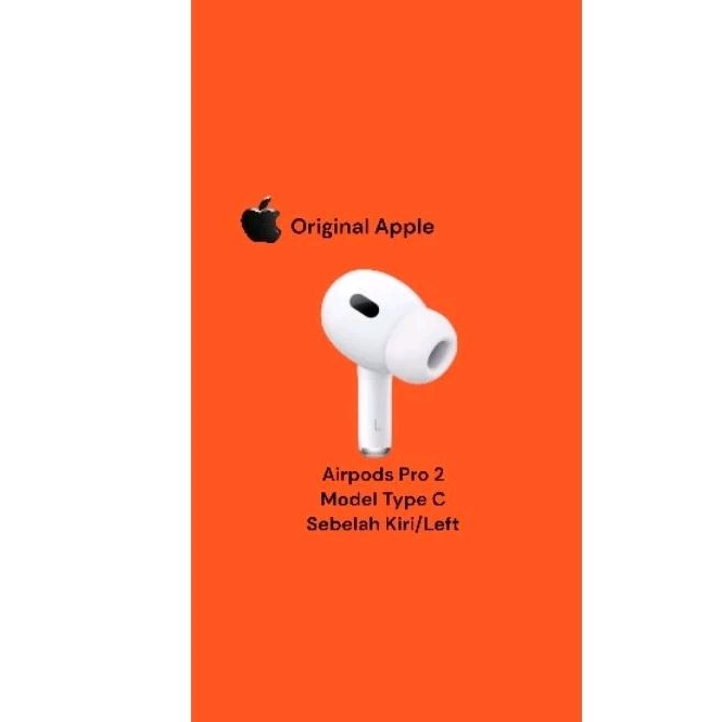 Airpods Pro 2 Tipe C Sebelah Kiri/Left