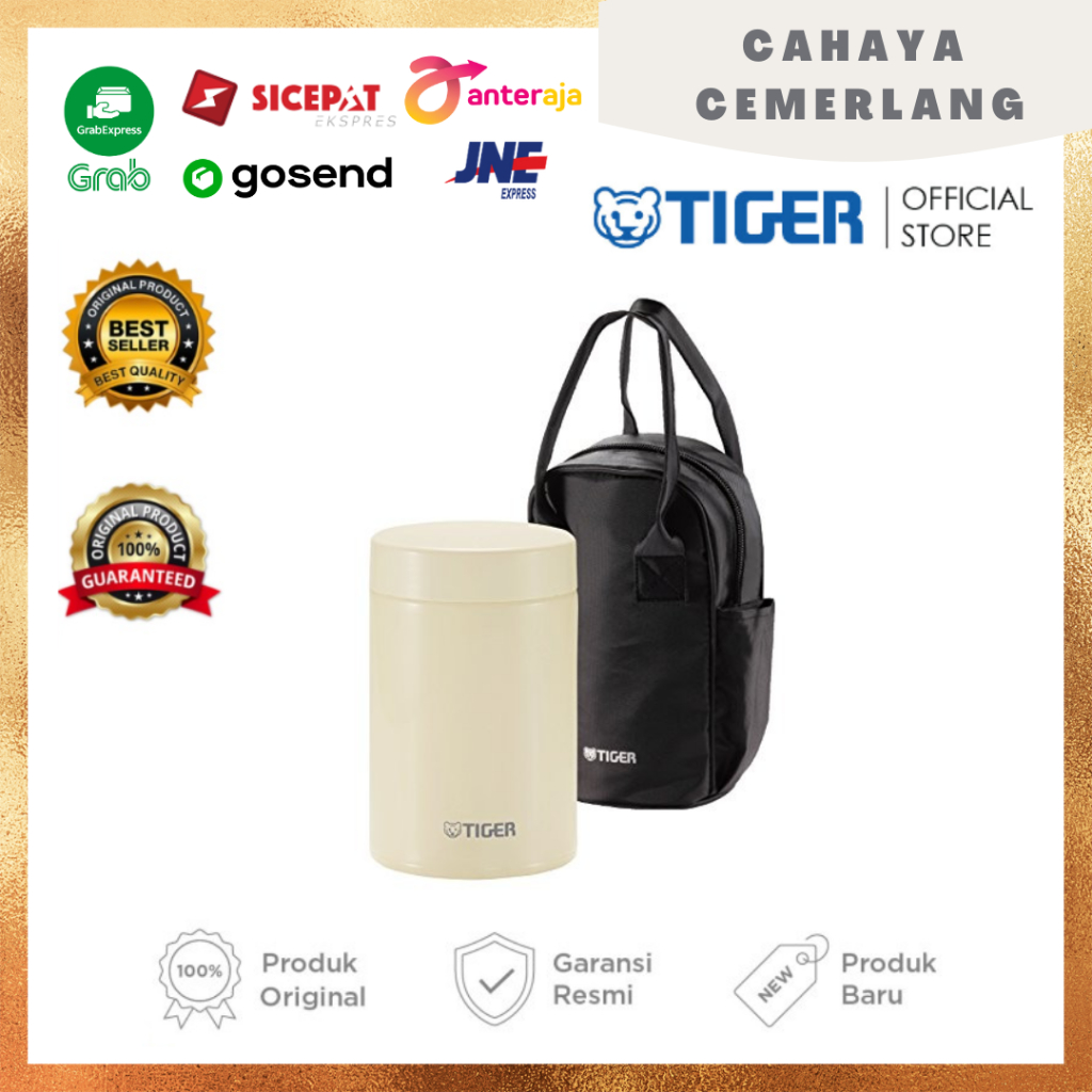 FOOD JAR 750 ml TIGER MCJ-A075 | Termos Soup Bubur TIGER + TAS