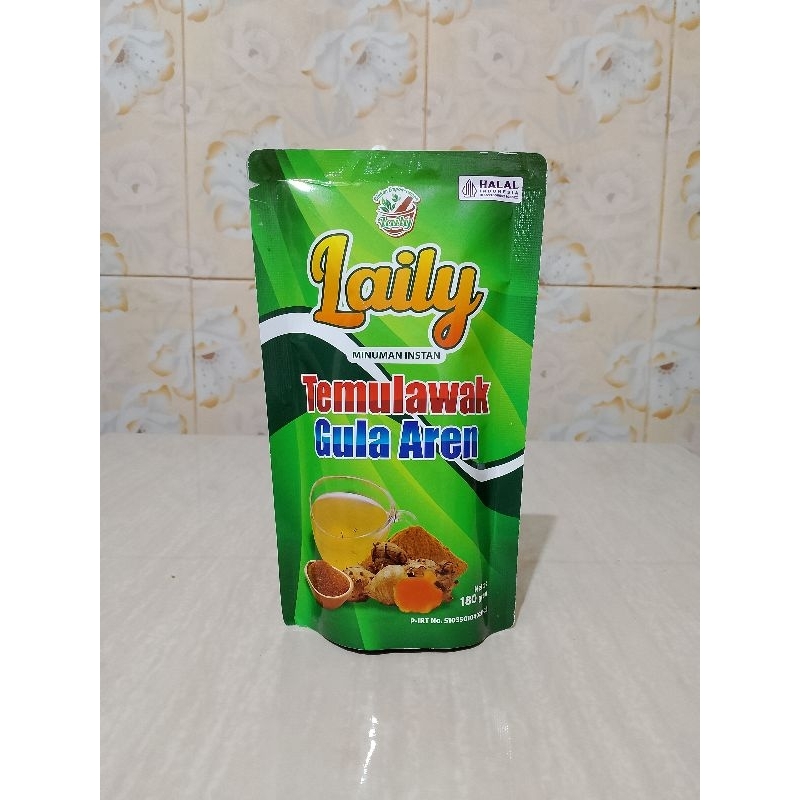 

Laily minuman instan temulawak gula aren aren 180g