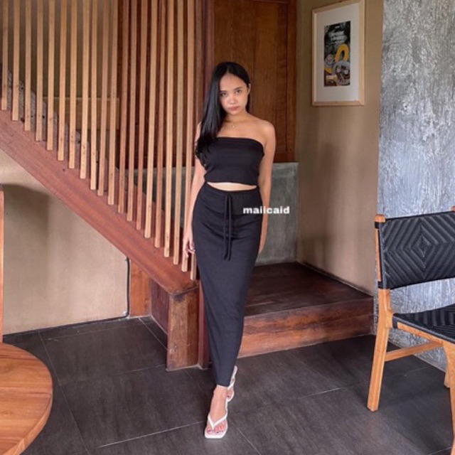 MAIICAID | ONE SET RIB | ZOYA ONE SET RIB | SET KEMBEN| ONE SET RIB KEMBEN