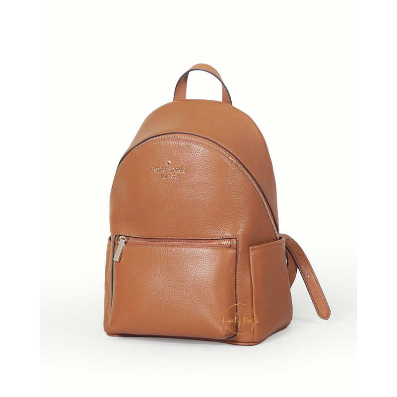 KATE SPADE leila medium dome backpack pebbled leather (authentic/original)