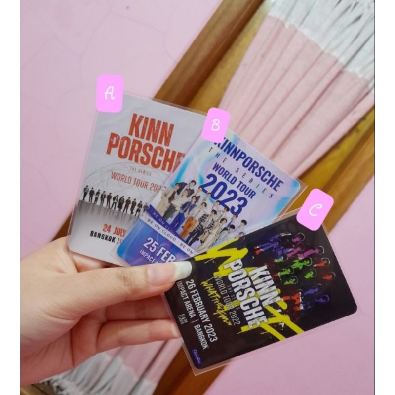 Kinnporsche KPWT WTF Ticket Card (official)