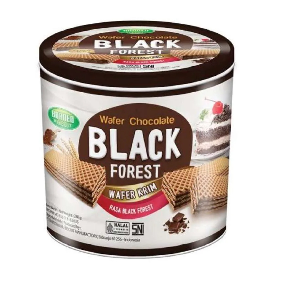 

UBM Wafer Chocolate Black Forest Biskuit Kaleng 280gr