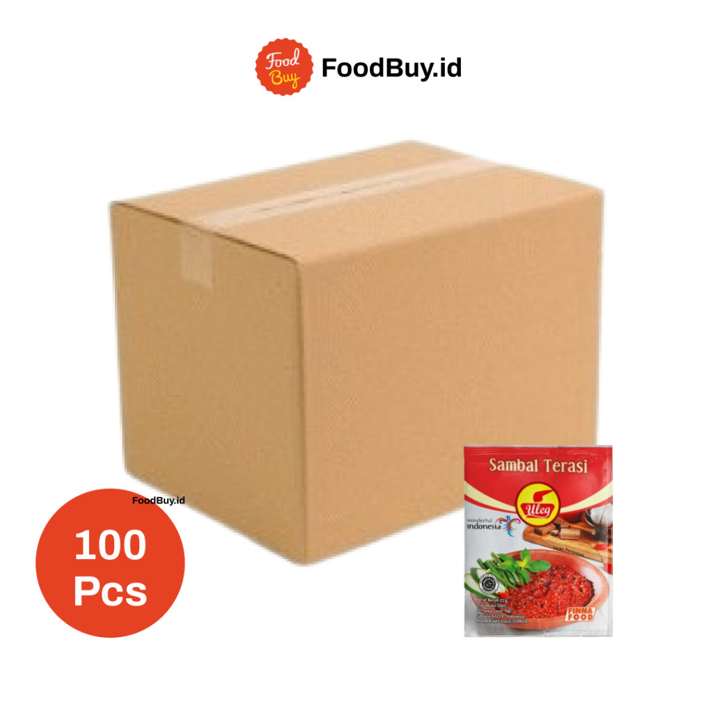 

Paket 1 Dus - Uleg Sambal Terasi Sachet 18 gr (isi 100 pcs)