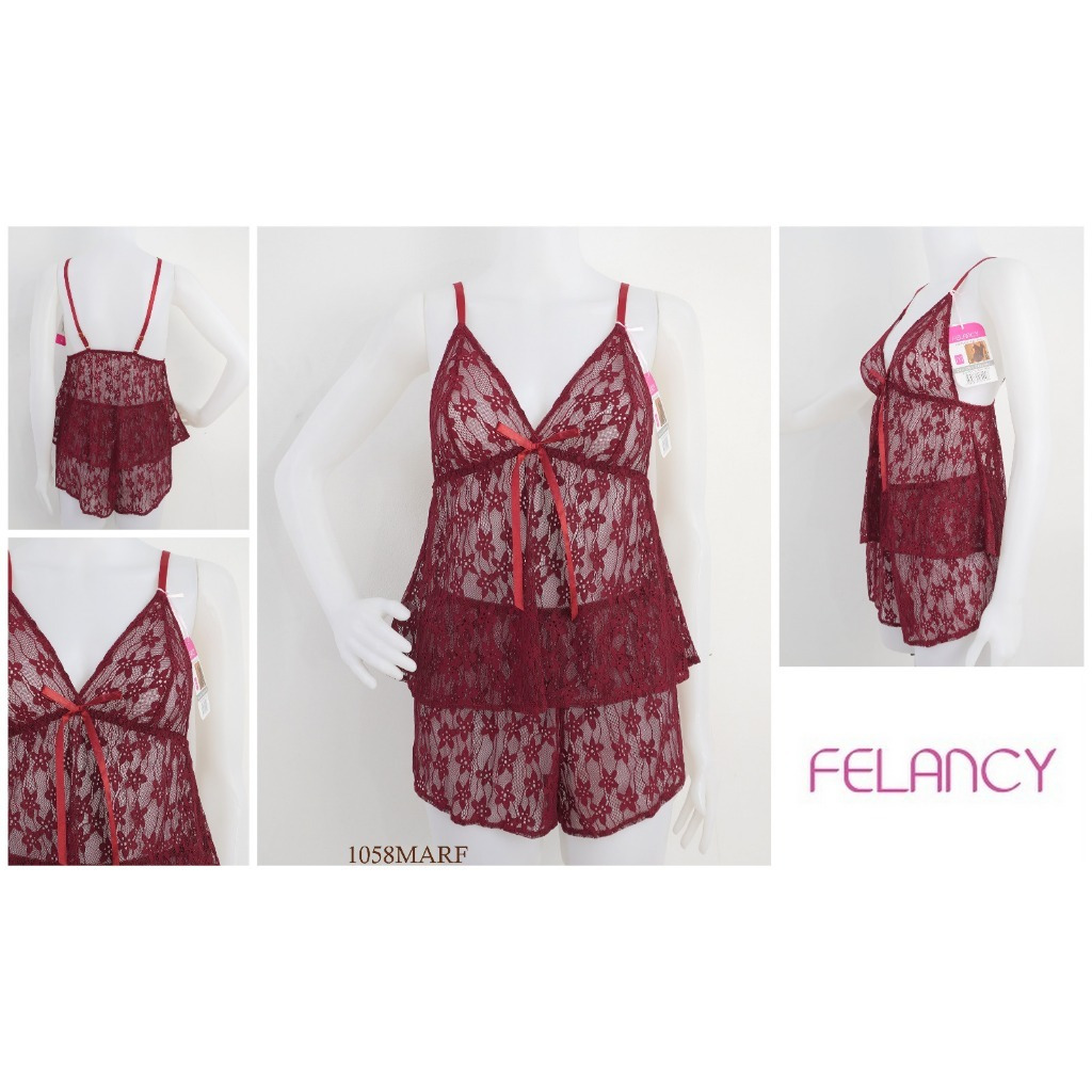 Lingerie / Baju Tidur Wanita Tanpa Kawat Tanpa Busa FELANCY Halus Lembut Pakaian Dalam / Underwear 1