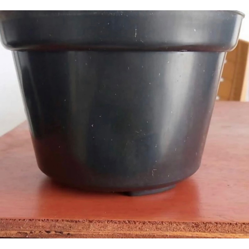pot bunga bibit plastik 40cm hitam tebal & kuat