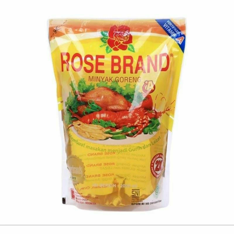 

Minyak goreng rosebrand 2L