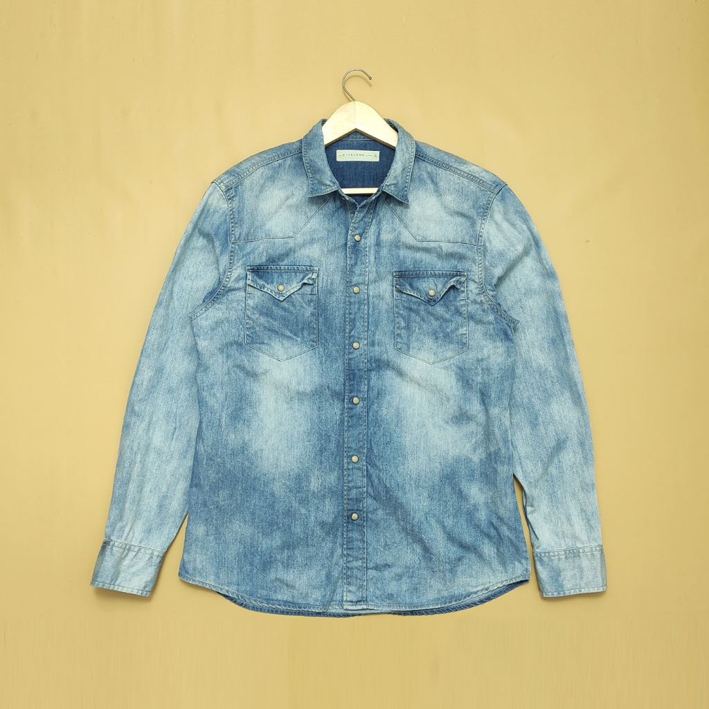 Kemeja Denim Giordano 75x54
