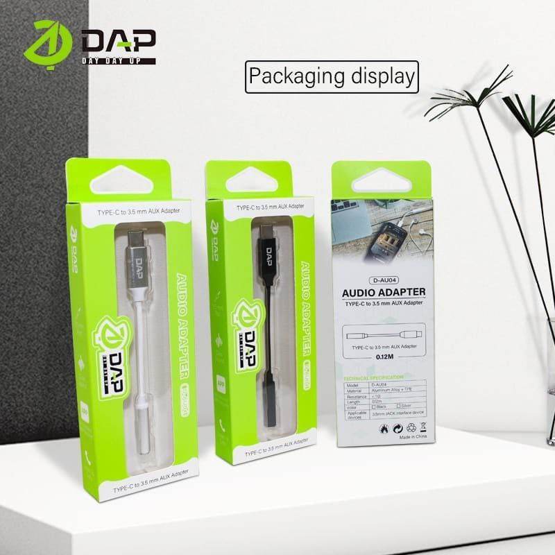 SPLITER AUDIO DAP D-AU04 ( TYPE-C) | D-AU10 (LIGHTNING) | SAMBUNGAN KABEL | ACC HP | TERLARIS