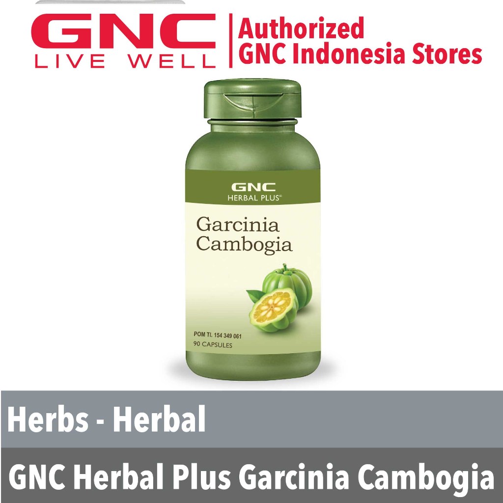 GNC Herbal Plus Garcinia Cambogia - 90 Kapsul (413667)