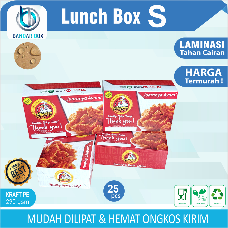 

iDk90 DUS BOX KFC FRIED CHICKEN (25PCS) BOX FRIED CHICKEN /DUS AYAM GORENG/DUS MAKANAN/DUS NASI AYAM