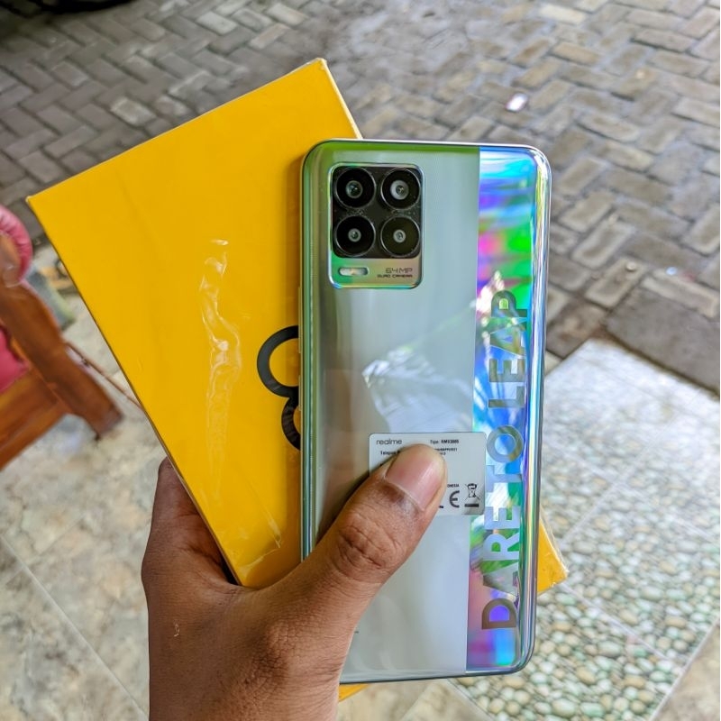 Realme 8 8/128 Fullset Second Bekas