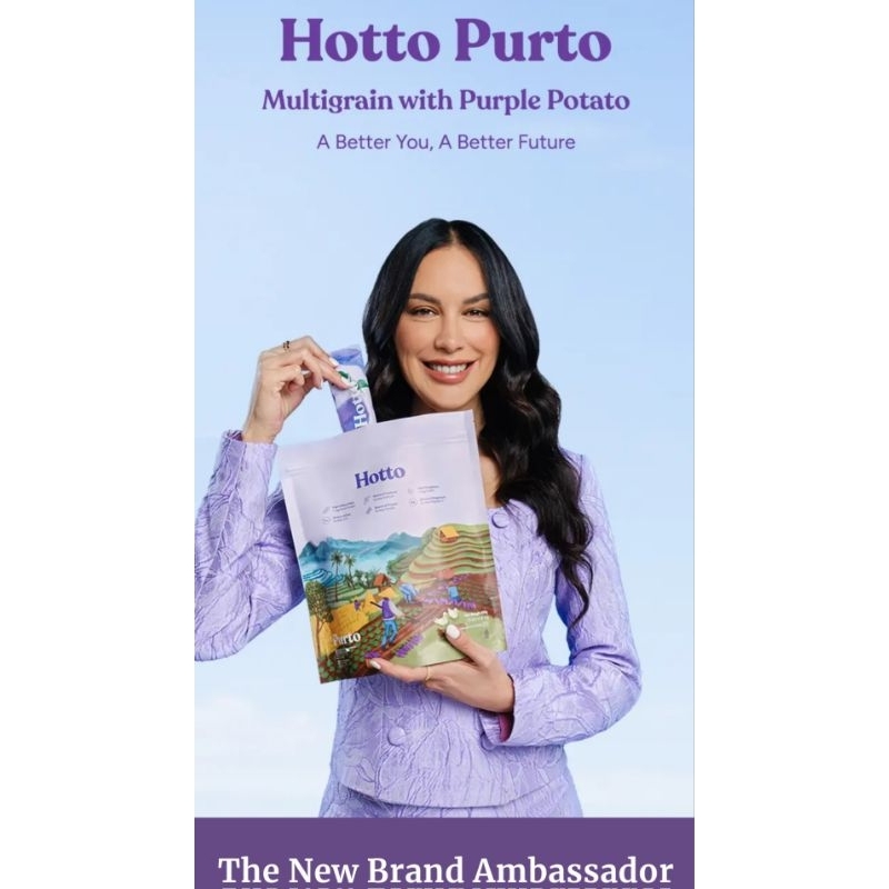 

HOTTO PURTO MULTIGRAIN WITH PURPLE POTATO UBI