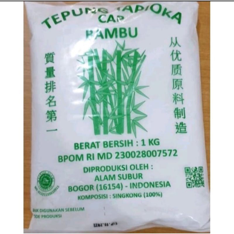 

Tepung Tapioka Cap Bambu 1kg