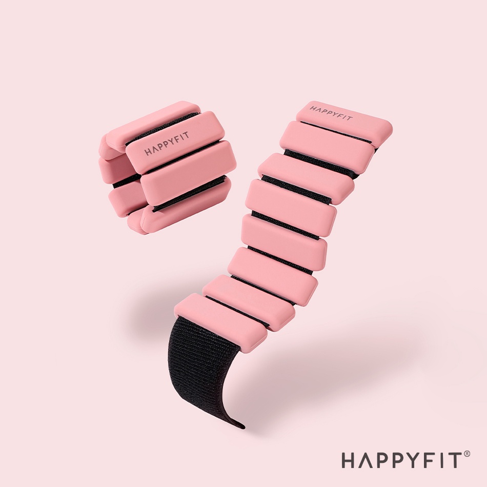 Terbaik HAPPYFIT Weight Bangle Premium 5 KG  Pemberat Kaki dan Tangan untuk Olahraga