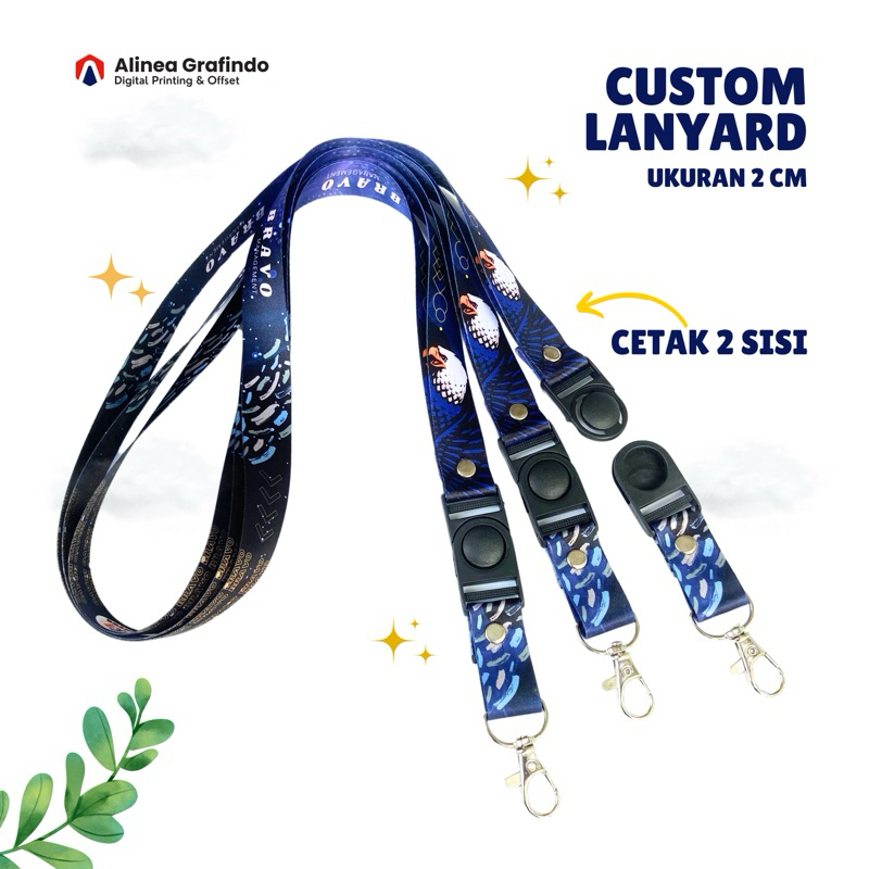 

TALI LANYARD CUSTOM 2 CM