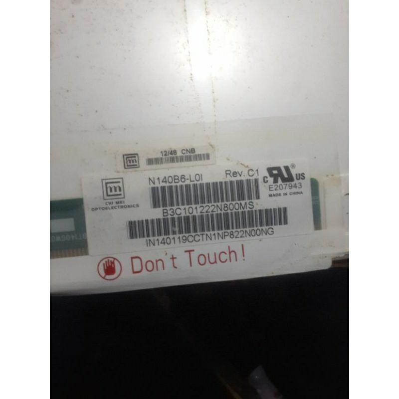 lcd laptop slim 40 pin