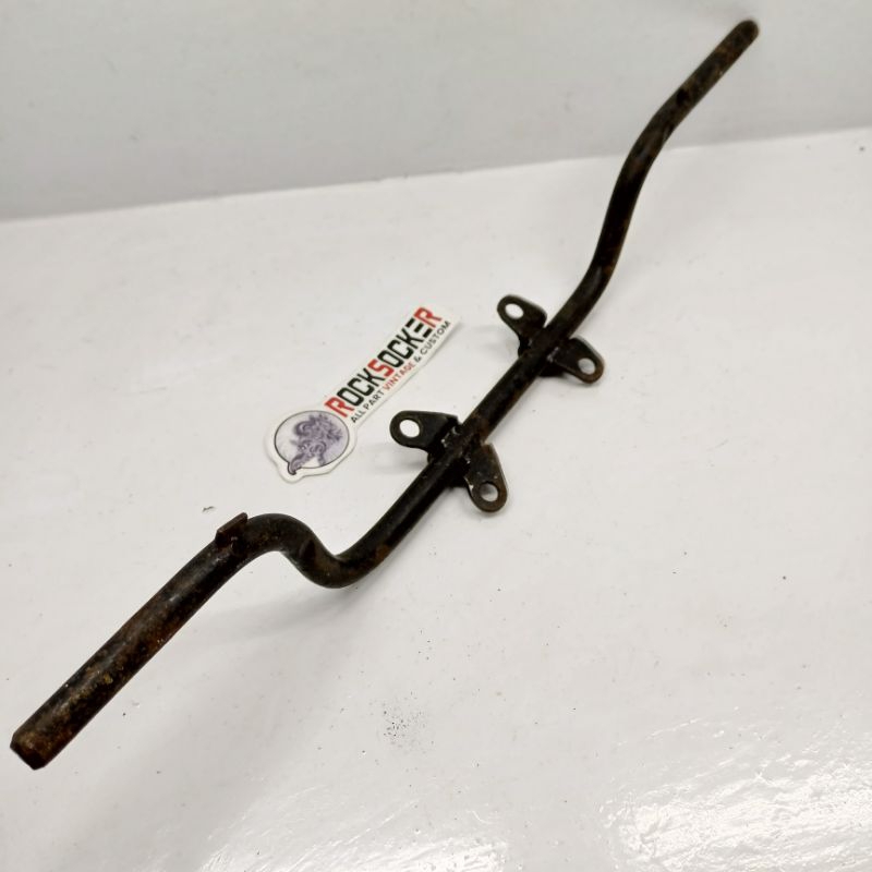 footstep depan honda c110 gareng s65 ss50 c50 original baru nos fotstep honda gareng ss50 s65 pispot