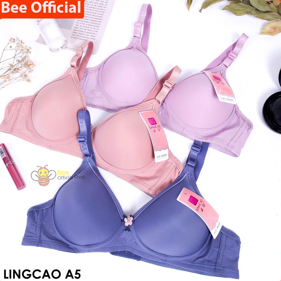 IGY439 GROSIR MURAH BEE  Bh Lingcao Original  Bra Push Up Bh Busa Tanpa Kawat Lingcao A5