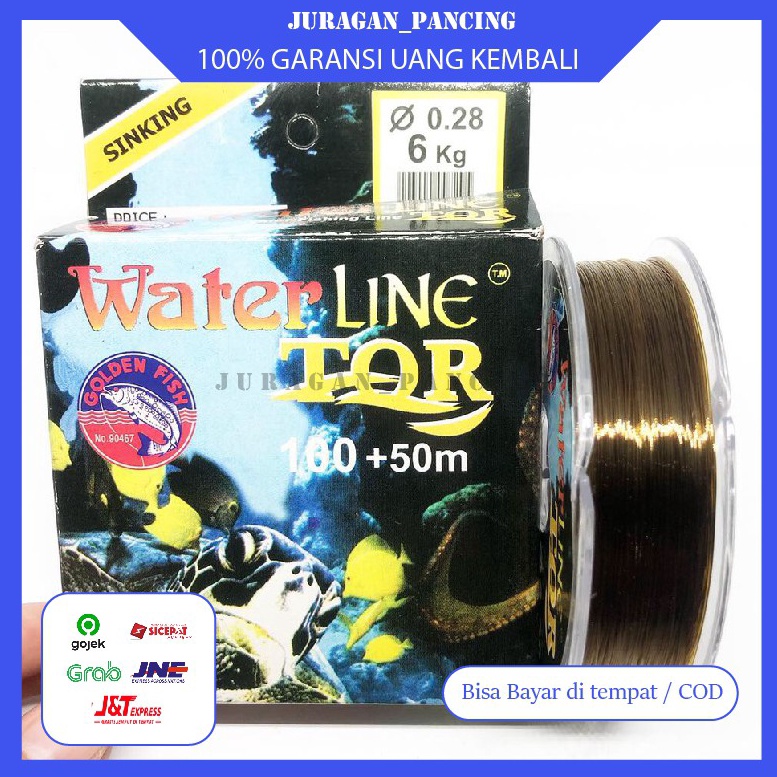 Sale ACCESSORIES ALAT PANCING SENAR WATERLINE TOR TERSEDIA BERBAGAI UKURAN COCOK UNTUK IKAN MAS DAN 