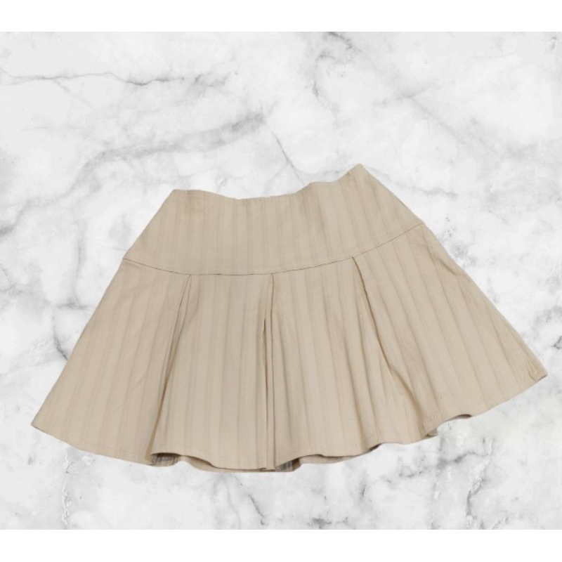 ROK PENDEK WANITA - ROK CASUAL - ROK MINI - ROK KOREA - SKIRT - ROK MIDI - ROK CREAM - ROK POLOS - R