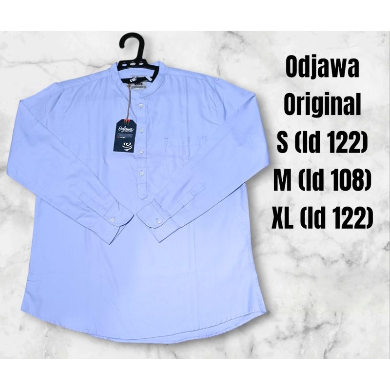 kemeja Koko lengan panjang odjawa original