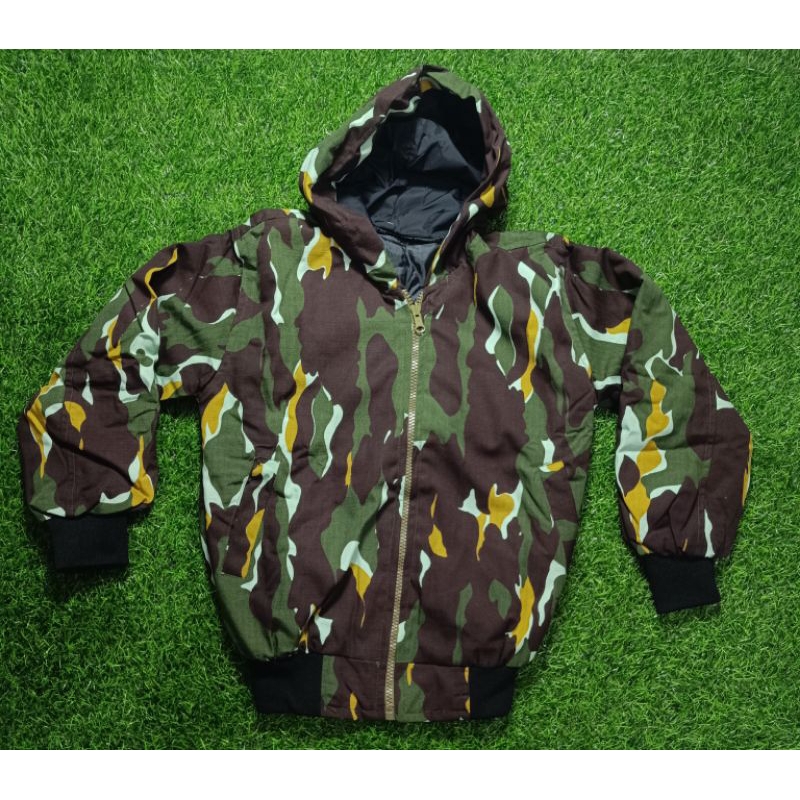 Jaket Tactical Anak Loreng Brimob