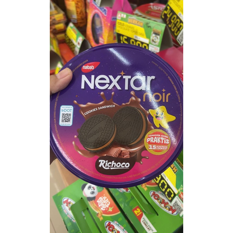 

nextar noir cookies sandwich 105g promo