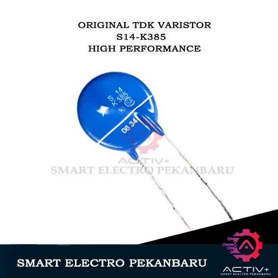 ORIGINAL S14 / K385 TDK VARISTOR S14K385 METAL OXIDE ARESTER S14 K385 S14/K385 S14 K385 VARISTOR SAF