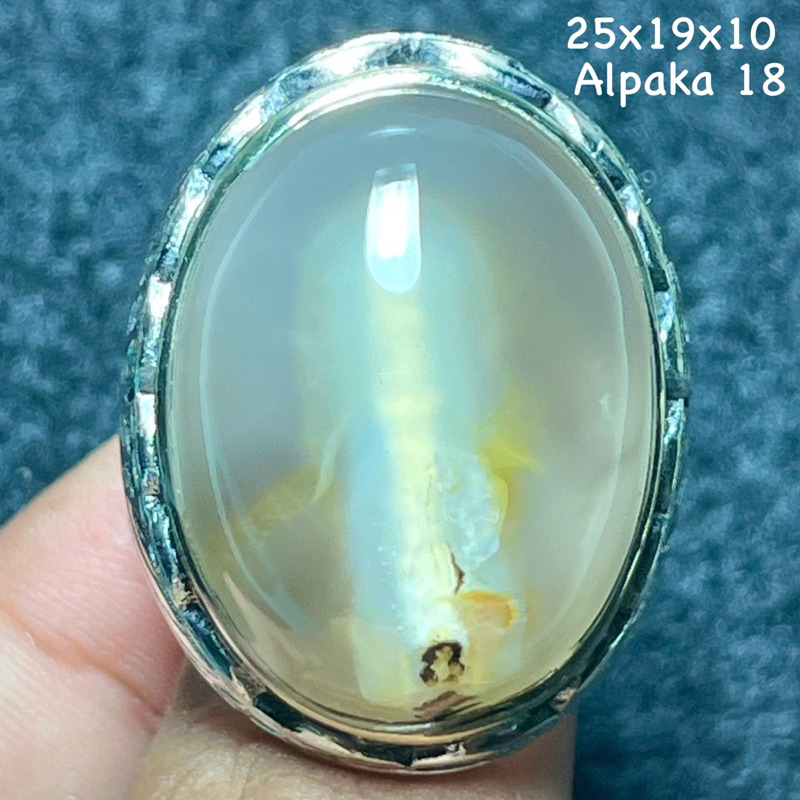 Cincin Batu Akik Natural SodoLanang (Asli Alam)