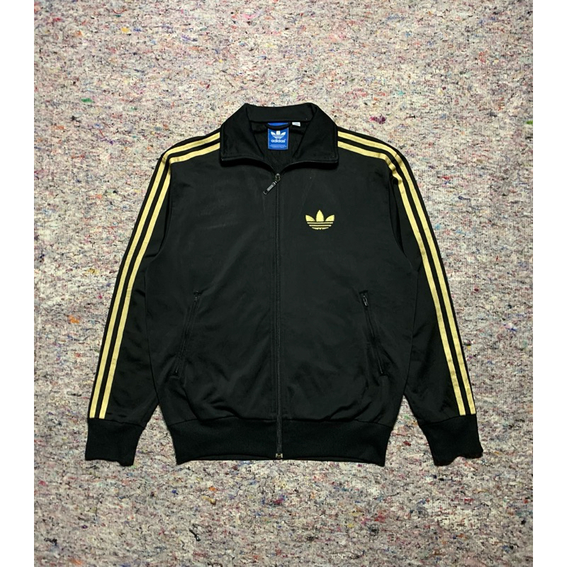 Tracktop Adidas Firebird Black Gold