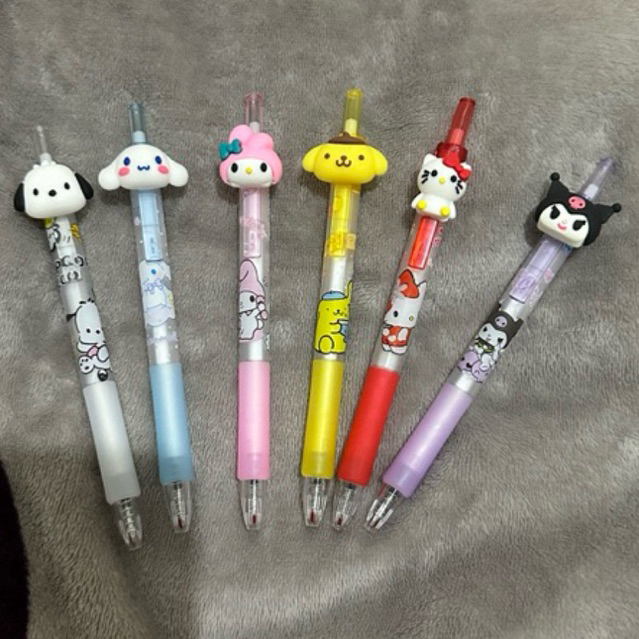 

Pen Sanrio Pocha, Kuromi, morol, Melo acrylic tebal