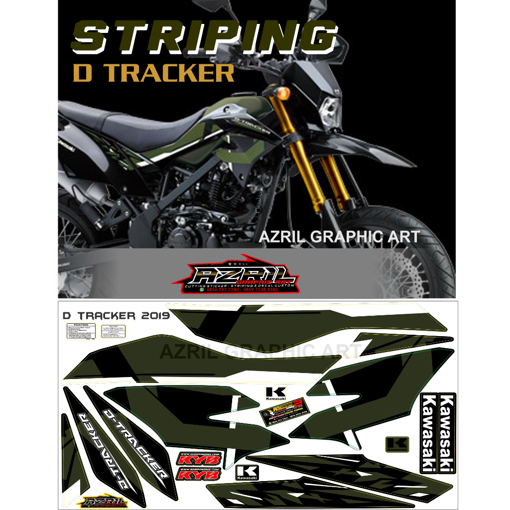 Striping Dtracker 2018 army