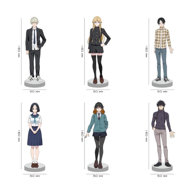 Blue Period Standee Figure Akrilik Anime Blue Period