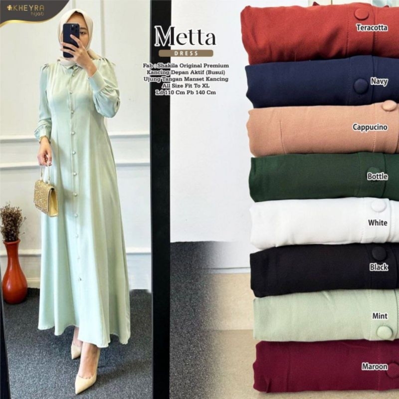 Metta Dress By Kheyra || Gamis