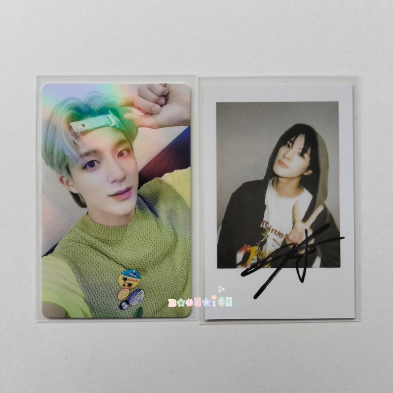 WTS PC PHOTOCARD JENO KMS ISTJ JENO BAYI SOUNDWAVE STARRIVER EVERLINE STARCHATTING WITHMUU HOTTRACKS