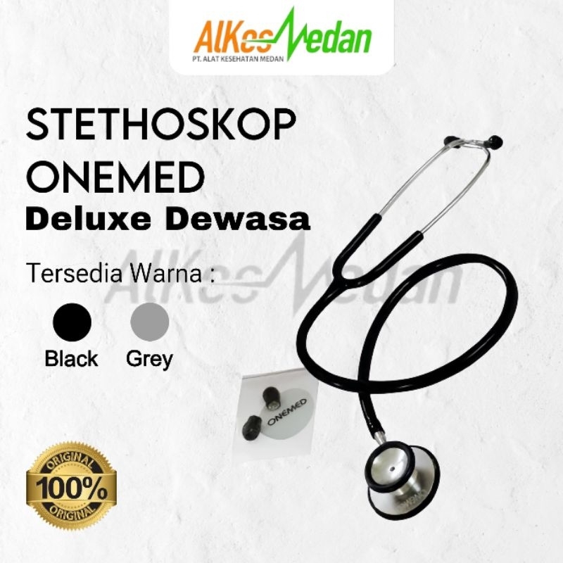 STETOSKOP DELUXE DEWASA DAN ANAK ( PEDIATRICK ) ONEMED ALKES MEDAN