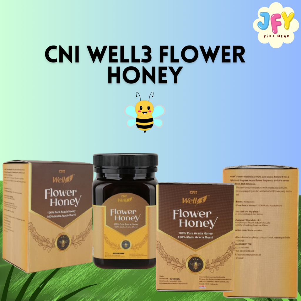 

Madu CNI kemasan 500 g - Madu Alami - Expired Desember 2025